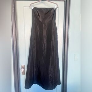 Vintage Strapless Evening Gown
